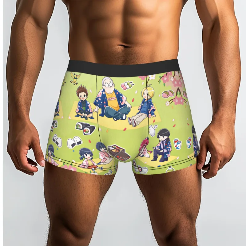 Taro Sakamoto S-Sakamotos D-Dayss Boxer Shorts For Homme 3D Print Shin Asakura Nagumo Underwear Panties Briefs Soft Underpants