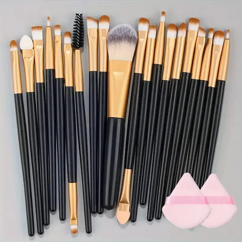 8Pcs-20Pcs Σετ Πινέλα Μακιγιάζ Μαλακό Αφράτο Πινέλο Σκιών Λεπτομέρειες Concealer Blush Loose Powder Foundation Highlighter Beauty Tool