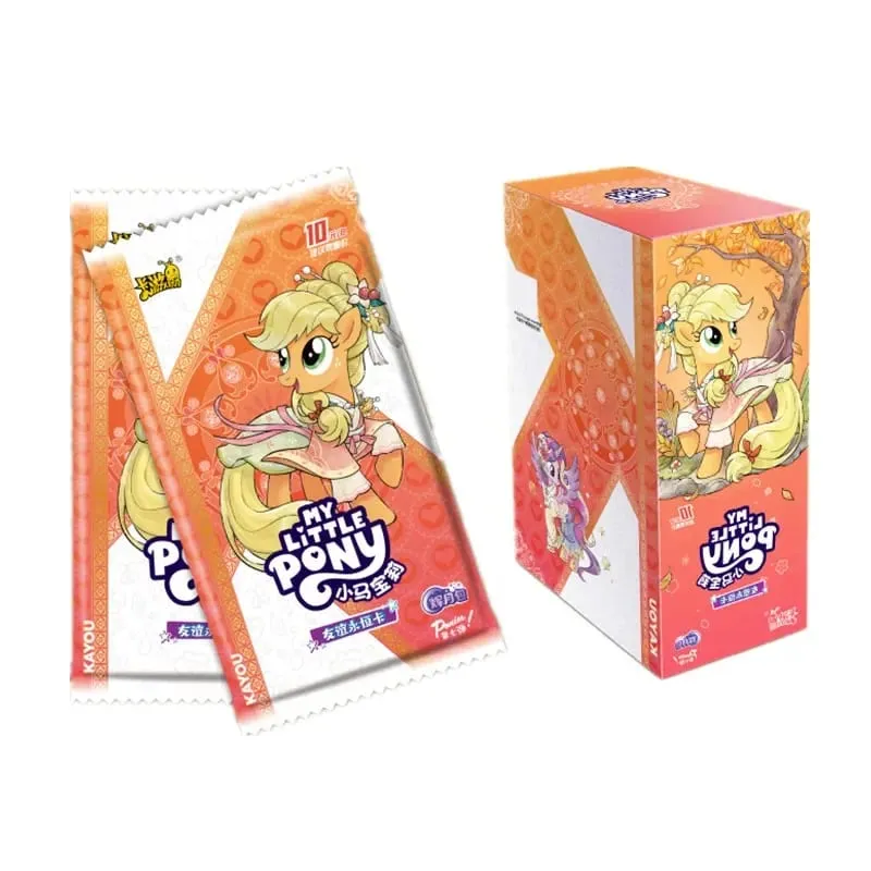 Asli My Little Pony - Kartu Persahabatan Selamanya - Paket Berbintang Edisi Kedua Kartu Balet Hadiah Gadis Periferal Anime