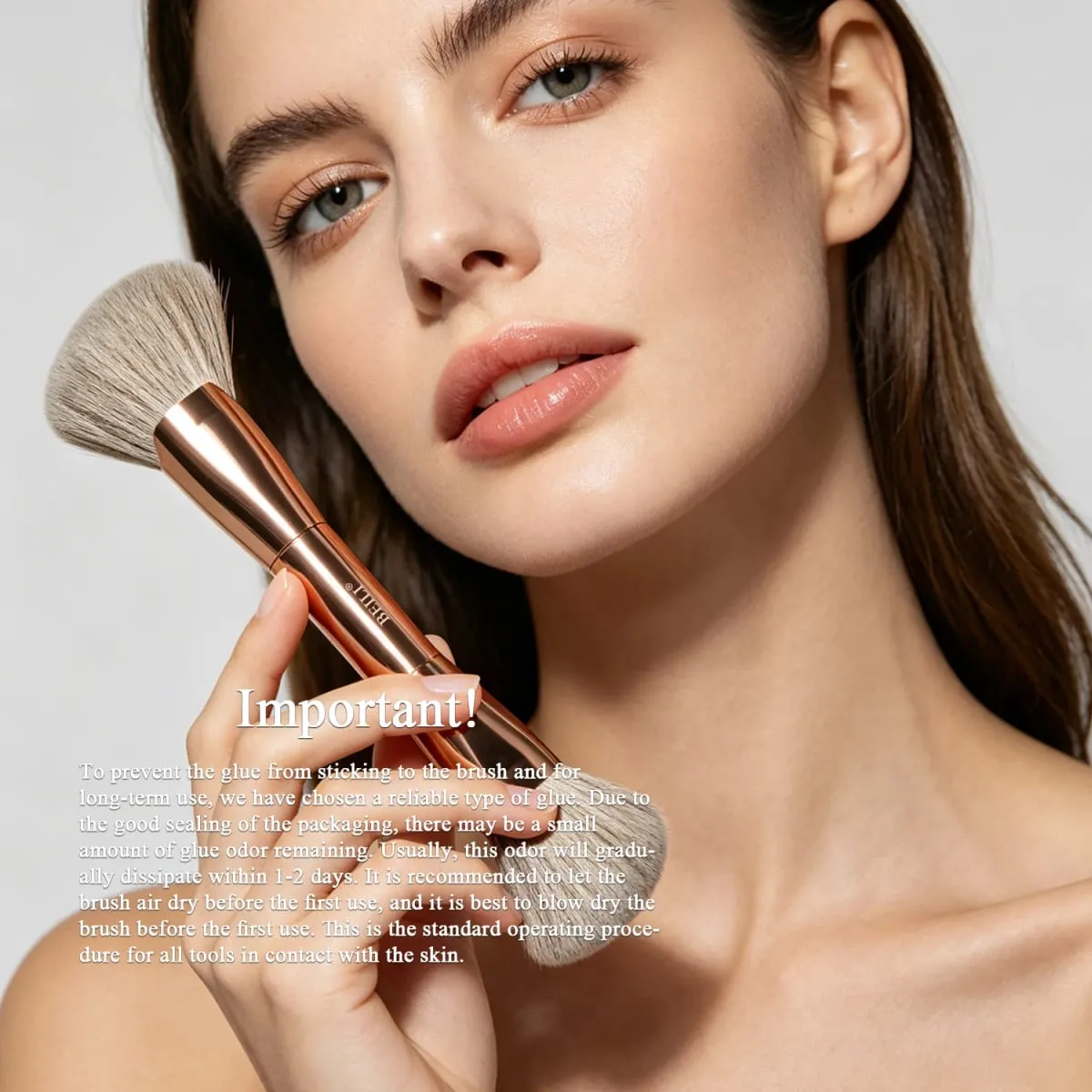 Major Sculpture Dual-ended Sculpting Brush para sa Makeup