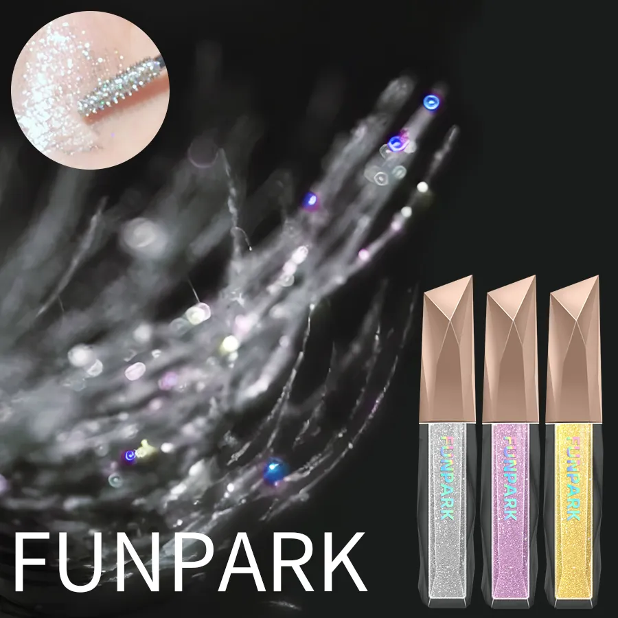 1db vízálló Diamond Shine Volume Curl szempillaspirál-Glitter Snow Effect szempilla sminkhez Női kozmetikai maszatálló szempillaspirál