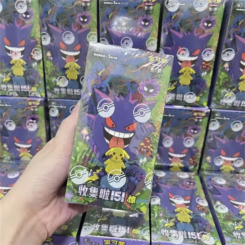 Pokémon Original Card 151 Series Vol.3 PTCG Official Genuine Supplement Package Animation Collection Card Table Game Toy Gifts
