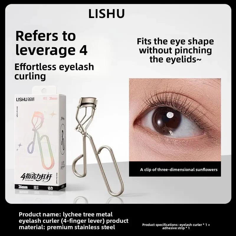 Wide Angle Eyelash Curler Sunflower Lash Lift Tool Long Lasting Curling Walang Pinch Eyelids Eyes Makeup Beauty Tool