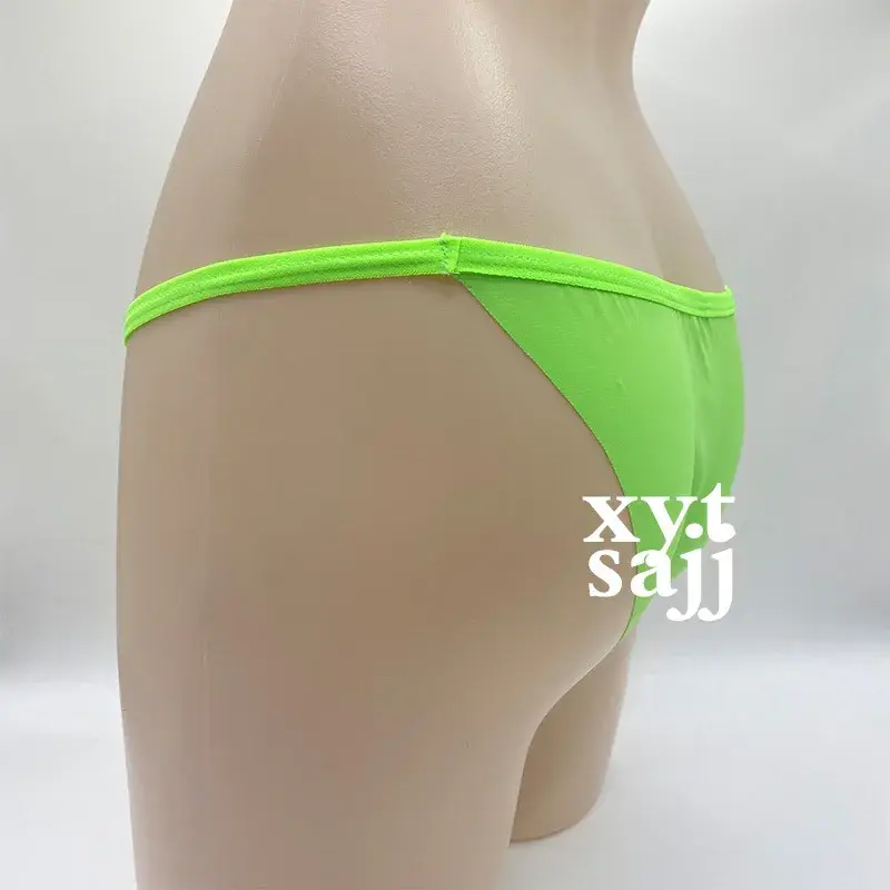 Low‑Rise Unisex Triangle Underwear One‑Piece Molding Solid Color No‑Elastic Design Non‑Binding Comfort Sexy Brief Panties