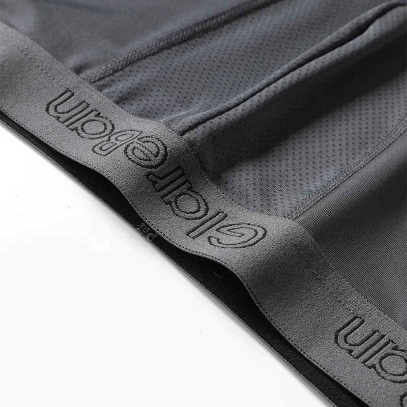 4 Stück gemischte Farben, schnell trocknende Boxershorts mit langem Bein, Unterhose, Unterwäsche für Zuhause und Sport, hochwertige Herrenhöschen