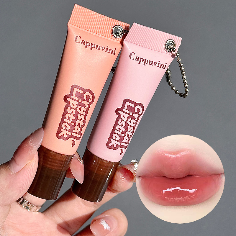 Cappuvini Caramel Shine Lip Gloss - Ελαφρύ μακράς διαρκείας & ενυδατικό με φυσικά συστατικά για λαμπερό φινίρισμα