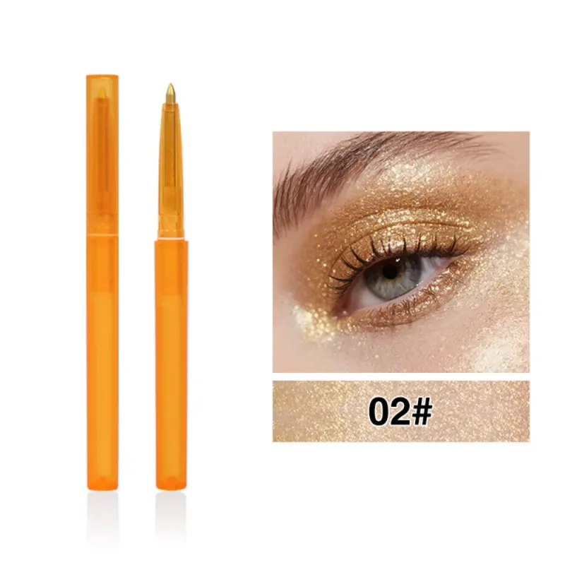 Shiny Chameleon Metallic Blue Eyeliner Gel Pen Eyeshadow Multicolor Eye Liner Pearlescent Polarized Glitter Eye Pigment Cosmetic