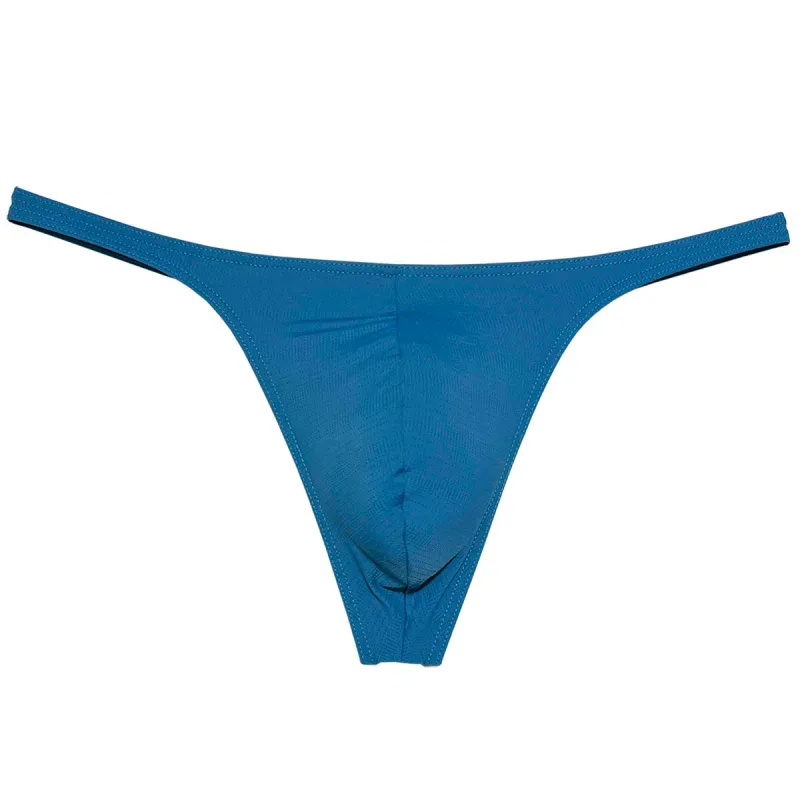 Men's Ultrathin Thong T-back Underwear Men G-String Underwear Sexy Low Rise Bikini Briefs Breathable Tangas Brazilian Underpants