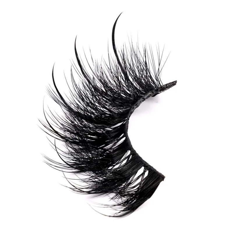 Wet Lash Spikes Volume Fluffy Full Strip Lashes Αξεσουάρ Μακιγιάζ Faux Mink Eye Lashes Πωλητής Wet Manga Lashes Ψεύτικες βλεφαρίδες