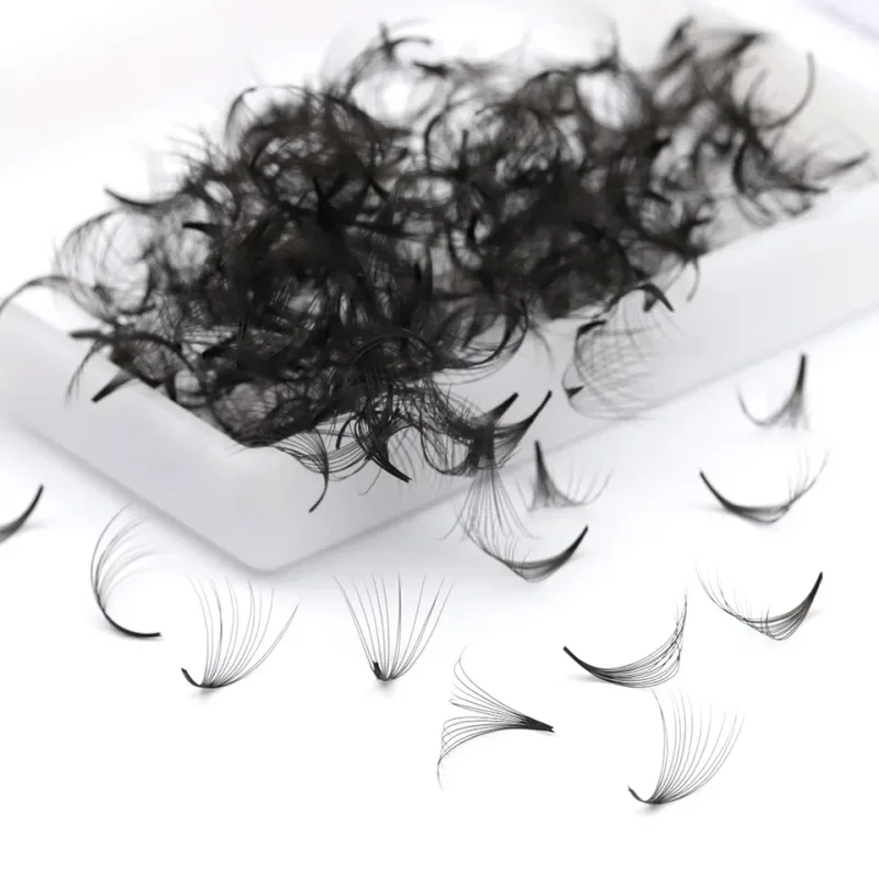 Rujade Sharp גבעול משוחרר מאווררים מוכנים מראש רוסי נפח ריסים דקות פרומאד מניפות נפח אוהדי בסיס מחודדים תוספות ריסים Cilio