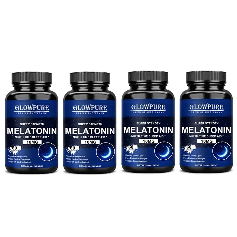 Melatonin 10 mg Capsules - Paginhawahin ang Insomnia Healthy Sleep Quality Deep Sleep Stress Relief