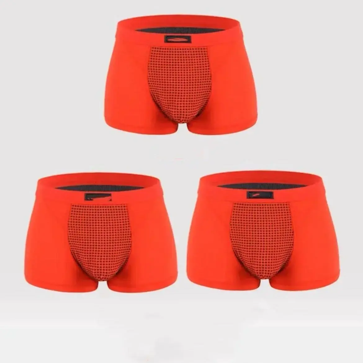 3PC Men's Magnetic Therapy Underwear Upgraded 22 Magnets Boxer Briefs L-6XL Anti-Pain Health Underwear Brazilian Breathable Men