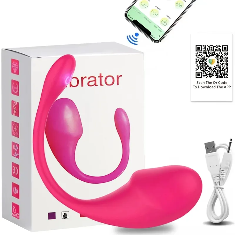 Luxus Field APP Control Vibrátor Klitorisz stimulátor Női G Spot Vagina Vibrációs Masszírozó Kezdő szexjátékok