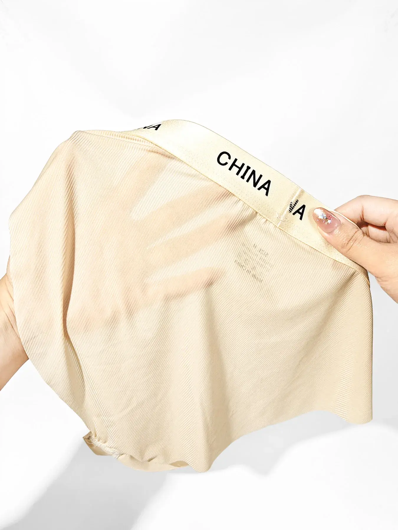Men's Summer Ice Silk Triangle Boxer Shorts Breathable Sports Style Youth Underwear Soft Skin-Friendly Thin Briefs Fashionable