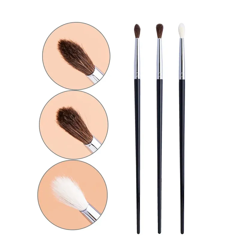 Maliit na Smoky Liner Makeup Brushes Eyeliner Smudge Brush Precision Smudge Makeup Brush Horse Hair Eyeshadow Smudge Brush
