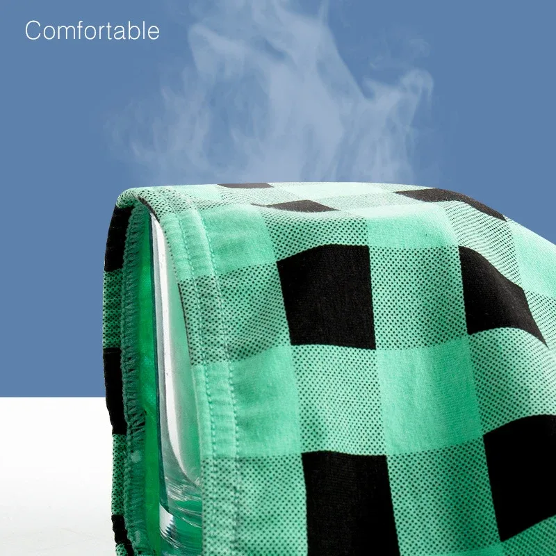 Fashion Plaid Underwear Cotton Soft Elastic Men Briefs Breathable Comfortable Youth Underpants Mens Sexy U Bulge Pouch Panties