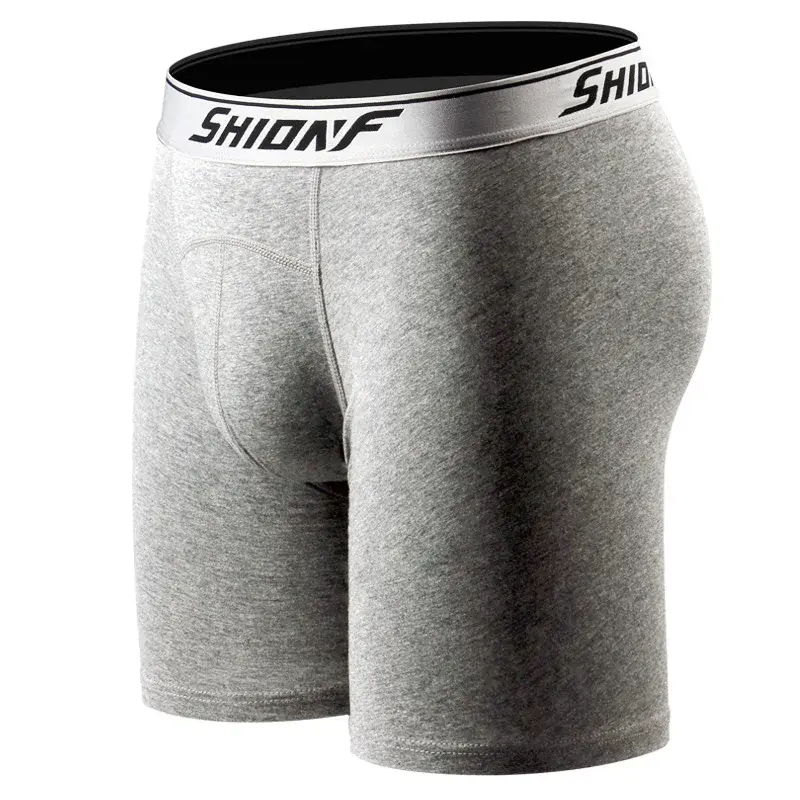 150KG 9XL Oversized Men Sports Panties Male Cotton Long Leg Boxer Quick Drying Jogging Fitness Shorts Men Tight Running Short