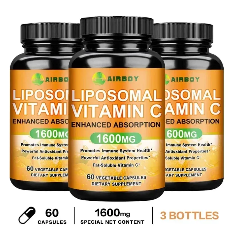 Liposomal Vitamin C - Immune Support Nagpo-promote ng Collagen Production Nagsusulong ng Fat dissolving Antioxidant