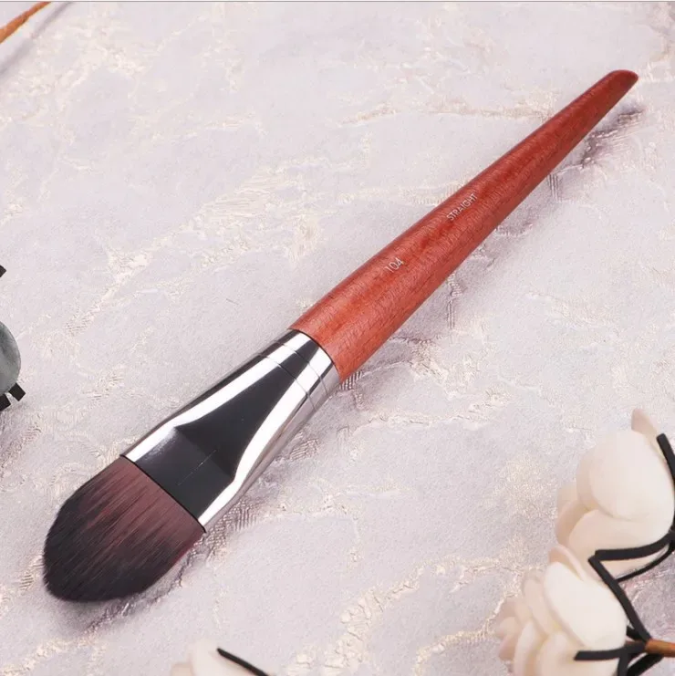 1 τμχ MF Φυσικό ξύλο Μαλακά πινέλα μακιγιάζ Powder Foundation Concealer Make Up Brush Blush Συνθετικά μαλλιά Σκιά εργαλεία υψηλής ποιότητας