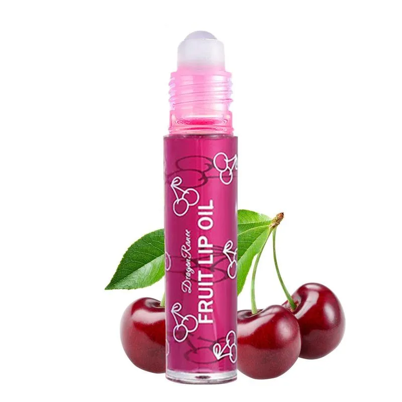 Roll On Lip Gloss Glossy Lip Make-up για παιδιά και εφήβους Lip Gloss με γεύση φρούτων για παιδιά Ασφαλές μη τοξικό παιδικό μακιγιάζ