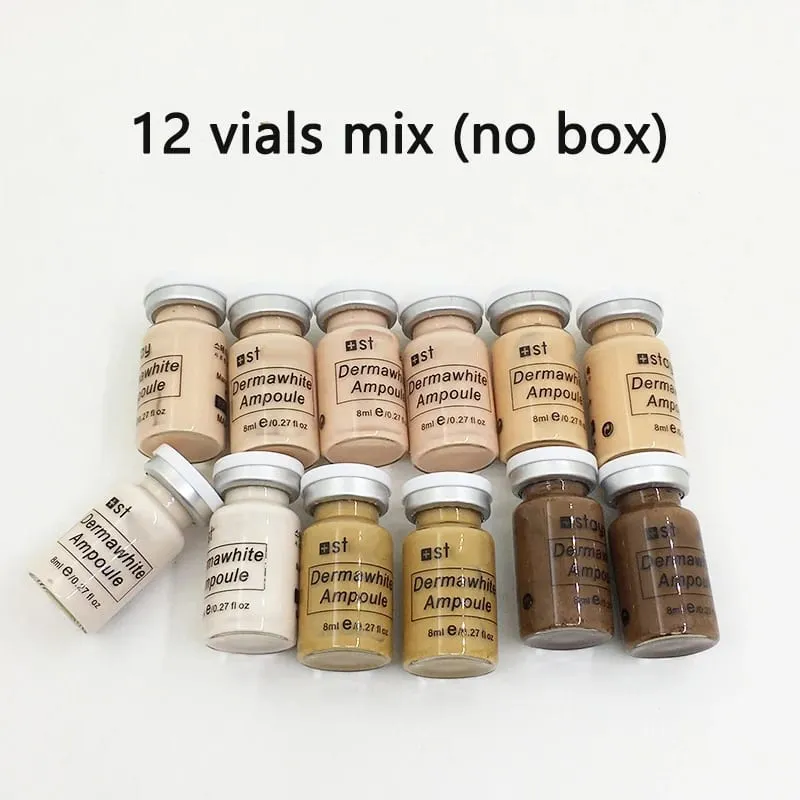 קוריאה 8 מ"ל BB Cream ערכת התחלה למתחילים Niacinamide/Peptide סלמון DNA Essence לחות טיפוח עור הפנים — image 17