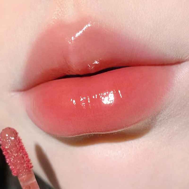 Light Glass-Like Lip Lacquer - Formula ng Mirror Shine Hydrating; Mabaho-Proof Long-Wear at Skin-Brightening