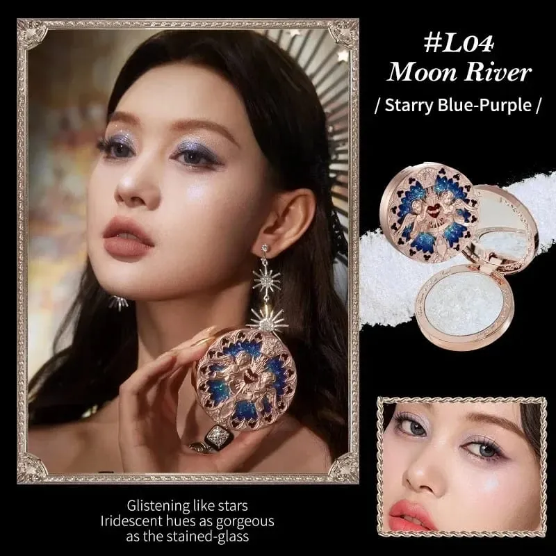 Flower Knows Makeup Kit Full Professional Makeup Gift Set Mermaid Eyeshadow Angel Highlight Swan Lipstick 5 τεμαχίων