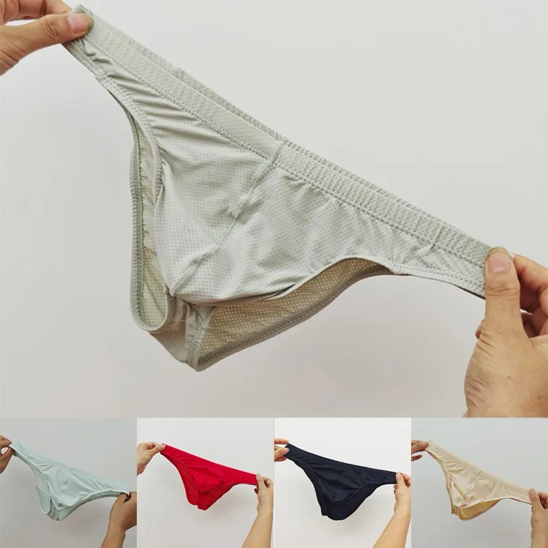 Bulge Pouch Underwear For Men Briefs Sexy Men's Briefs 2XL Low Waist Underwear Classic Style Underwear For Everyday Wear — image 3