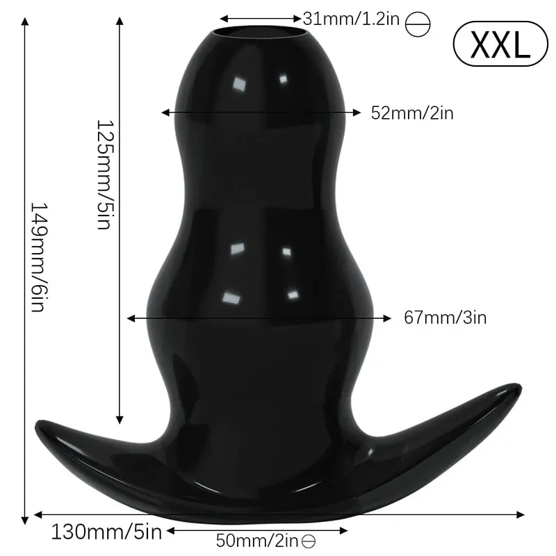 5 méretű üreges anális dugó/tágító/dildo Soft Speculum prosztata masszírozó fenékdugó készlet intim/beöntés szexjátékok nőknek férfiaknak melegek