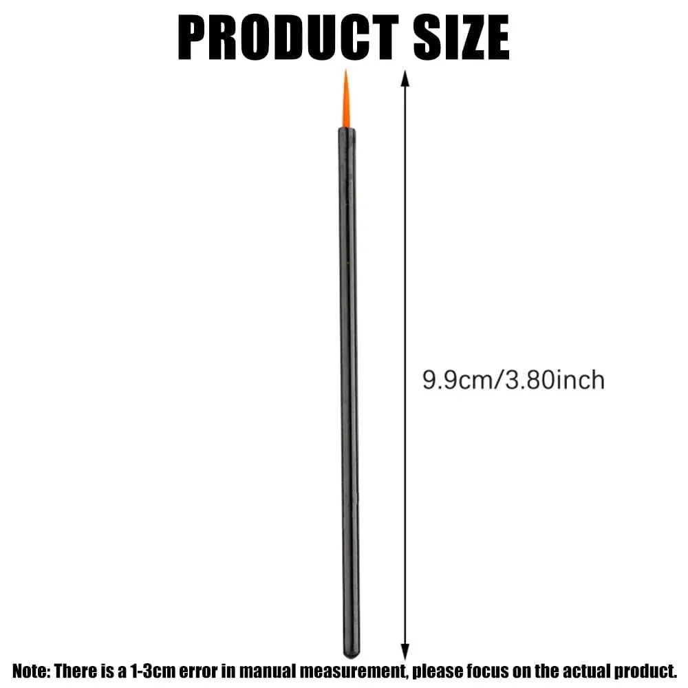 50/100pcs Eyeliner Brushes Eyelash Eyeshadow Applicator Para sa Nail Art Painting Pen Tool Eye Lash Wands Makeup Accessories
