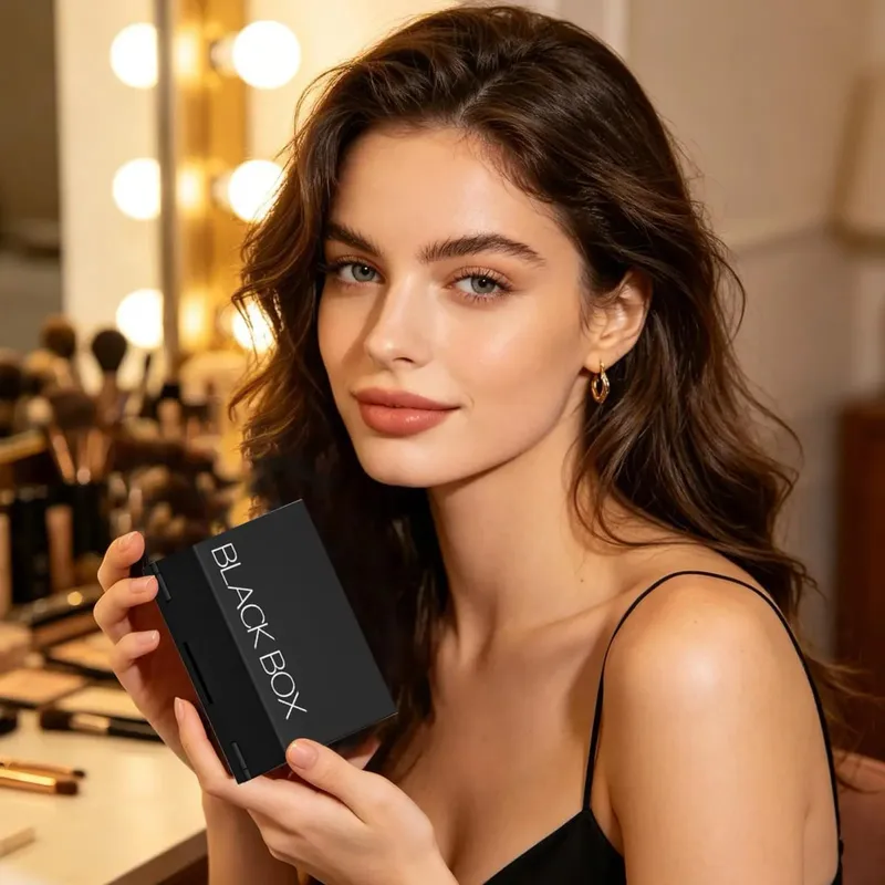 Σετ μακιγιάζ ματιών Stamp Kit μακράς διαρκείας Beauty Lower Eyelash Stamp Eyeliners and Mole Set Μακιγιάζ ματιών Αντιολισθητικό Σετ εφαρμογής
