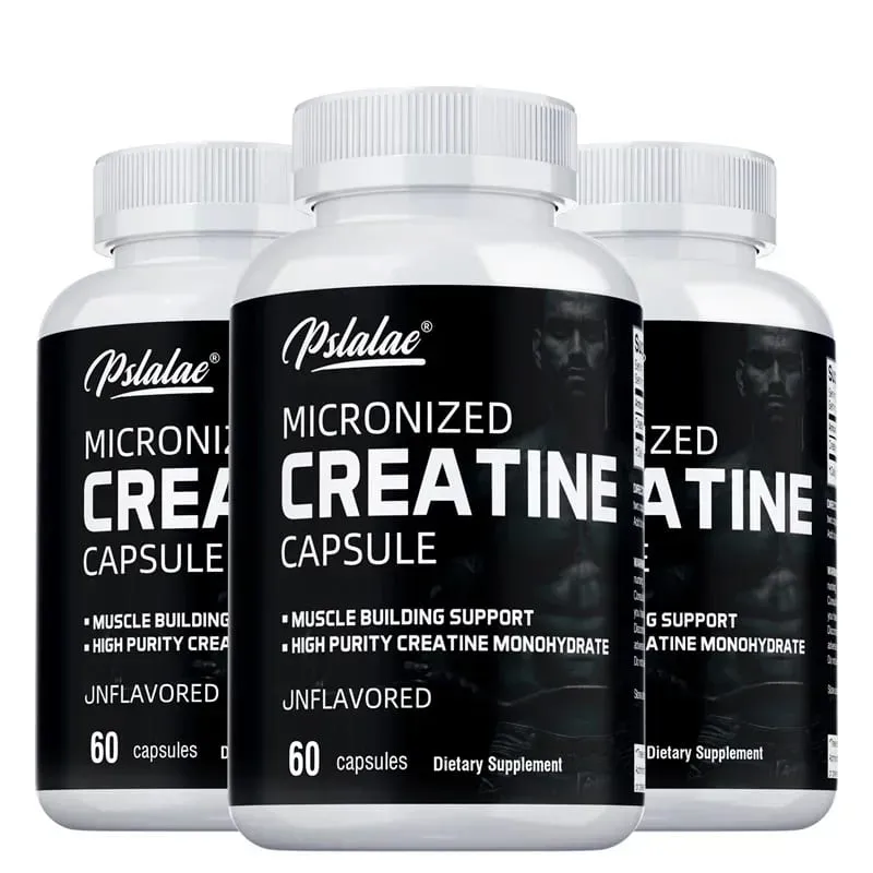 Creatine Monohydrate - Build Lean Muscle Improve Endurance and Overall Muscle Health Enhance Athletic Performance Non-GMOSupp