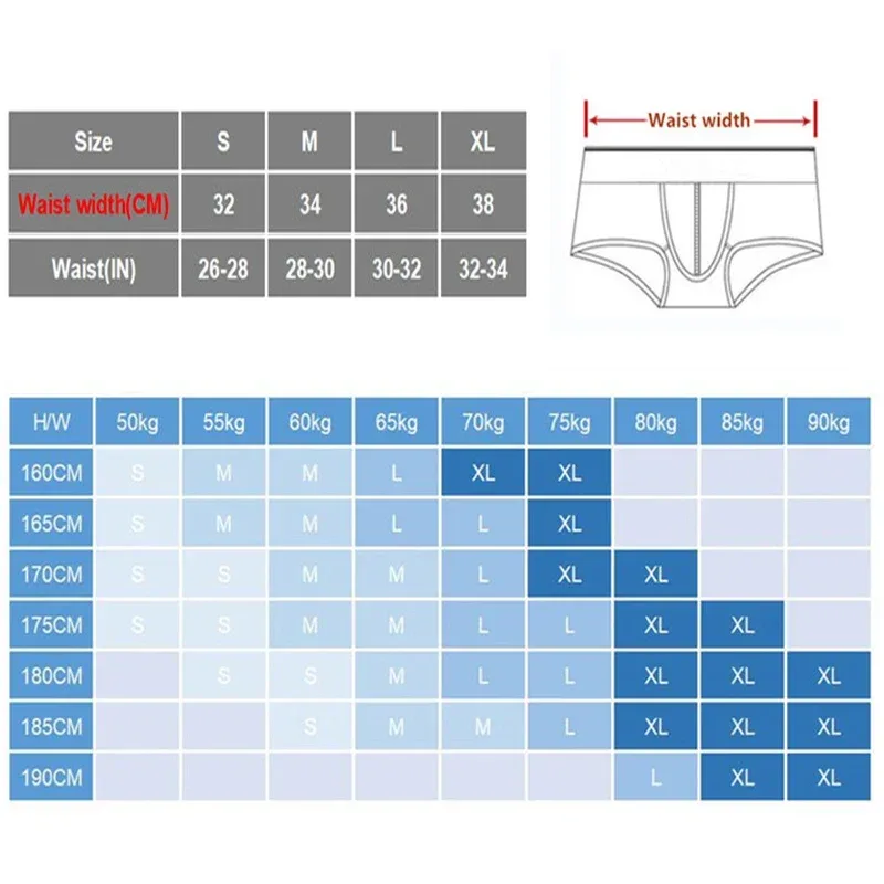 Men's Panties Underwear Low Rise Briefs U Convex Pouch Underpants Breathable Lingerie
