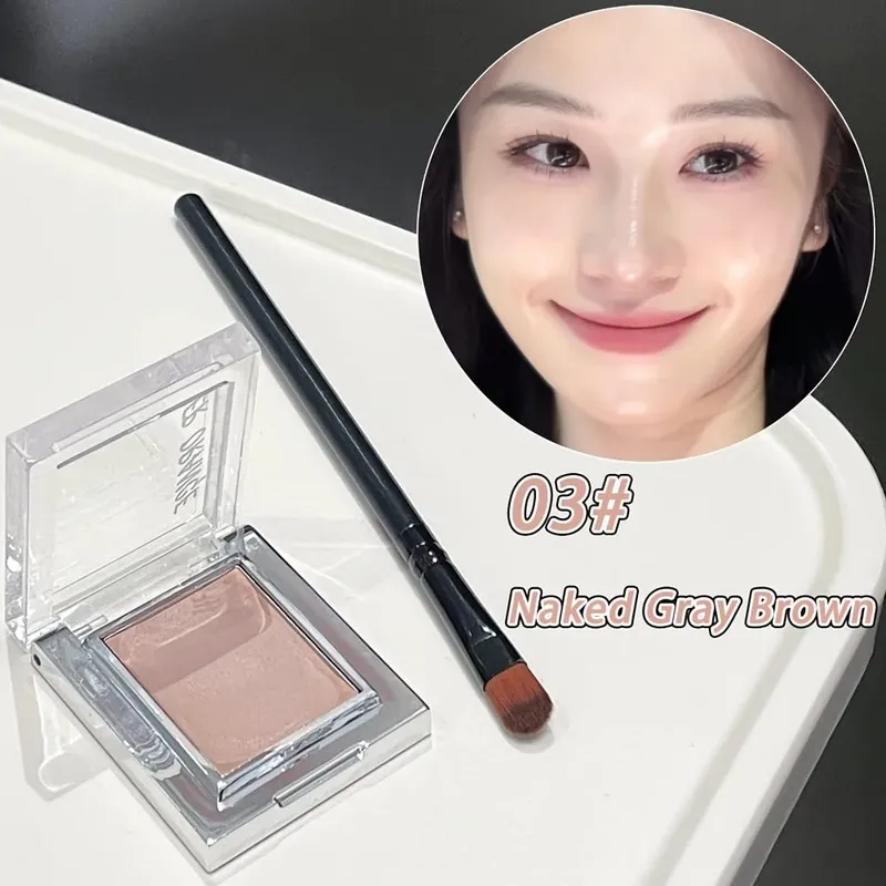 Herorange Misty Matte Cream Blush with Makeup Brush Set Low Saturation Matte Texture Brighten Skin Create γοητευτικές εμφανίσεις μακιγιάζ