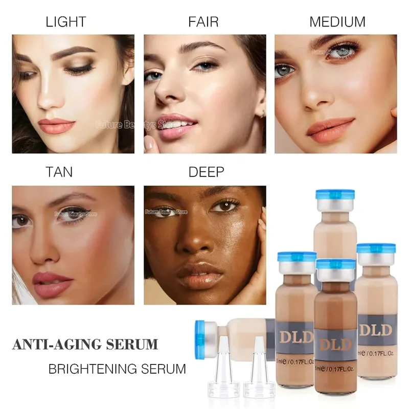 10 φιαλίδια Korea BB Cream Glow Essence Beginner Starter Kit Niacinamide Moisturizing Foundation Cream Περιποίηση προσώπου