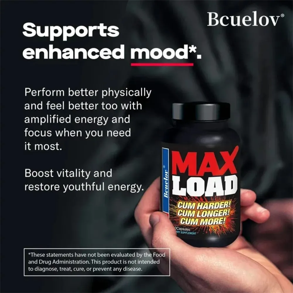 Men's Health Supplements - Natural Nergizer Improve Performance Energy Endurance Muscle Mass Improve Balance Hormones