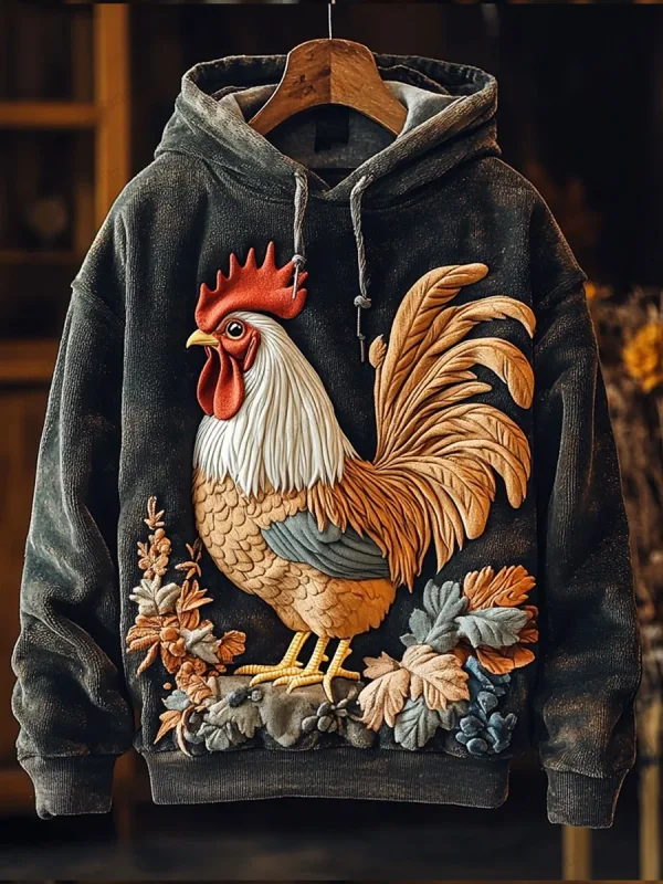 Sweatshirt Haiwan Lucu Ayam Tupai Kuda Arnab Cetak 3d Hoodie Lelaki Wanita Fesyen Oversize Hoodies Wanita Sweat Street Coat