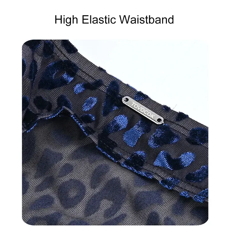 Leopard Print Men's Flat Underwear Sexy And Breathable U-Bulge Pouch Ice Silk Triangle Underwear Sexy Men's Underwear Gifts 2026