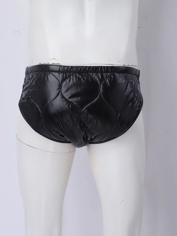 Men Elderly Alzheimer Leak-proof Diaper Cover Warm Padded Quilted Puffer Adaptive Briefs Dementia Bedridden Patient Underwear