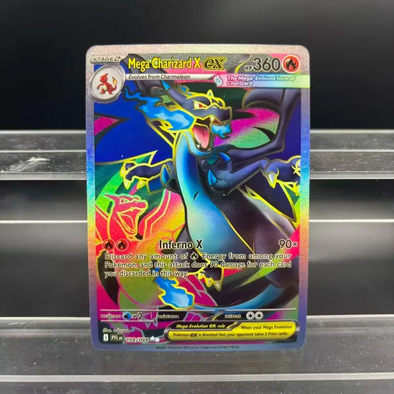 Tự Làm Bộ Sưu Tập Thẻ Mega X Ex Phantasmal Flames EN Tự Làm Thẻ Đơn Trò Chơi Cổ Điển Anime Thẻ Quà Tặng