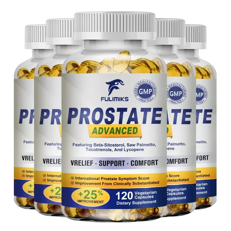 Prostate Advanced Health Supplement for Men for Reducing Nighttime Bathroom Trips Bladder & Urinary Relief