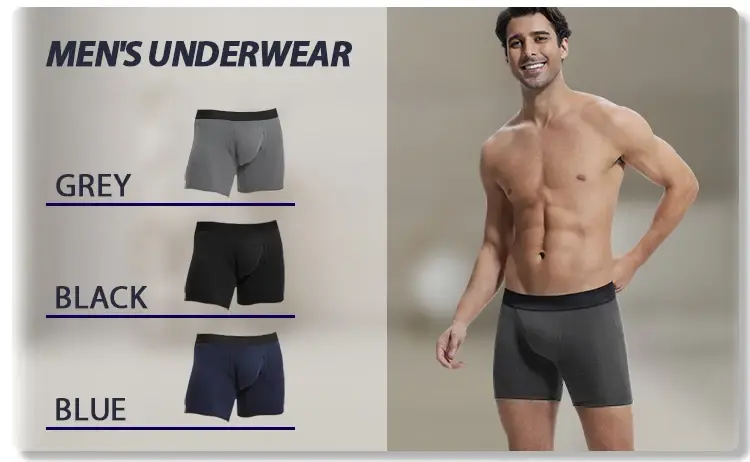 Overnight Urinary Men Boxers Ultra-Absorbent Panties Incontinence Underwear Maximum Absorbency Briefs Leak Proof Cotton Shorts