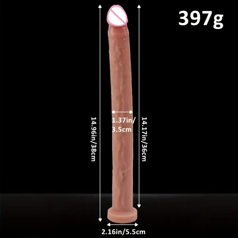 Εξαιρετικά μακρύ ρεαλιστικό Dildos G Spot Διέγερση βαθιάς αφής πέους κόλπος πρωκτικό Dildo Dick Παιχνίδια σεξ ενηλίκων για γυναίκες Ανδρικά βύσματα γλουτών