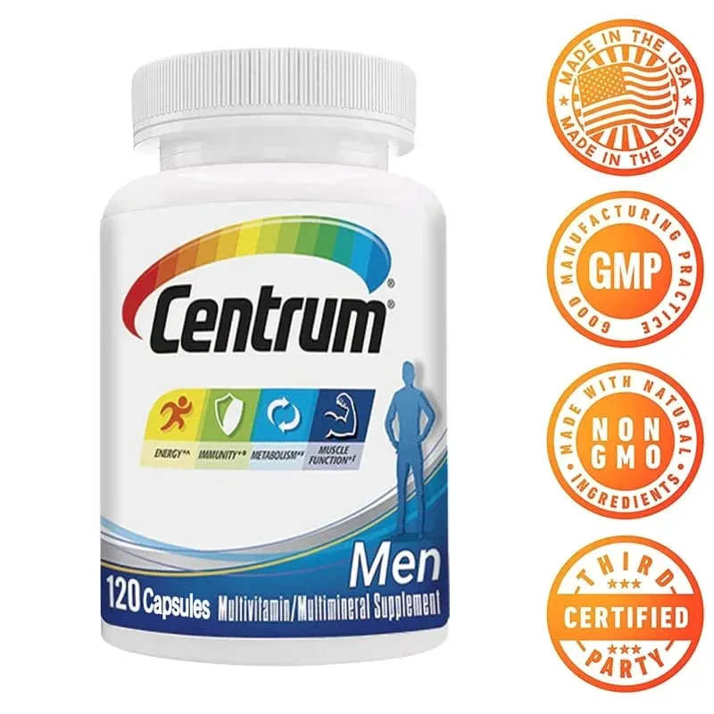 Suplemen Multivitamin dan Mineral Pendukung Energi Sistem Kekebalan Massa Otot Antioksidan dan Suplemen Nutrisi