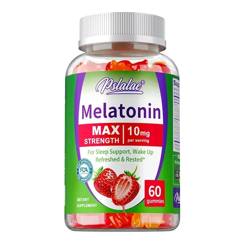 Melatonin Gummy - Aids Sleep Improves Insomnia Regulates Biological Clock Improves Immunity Adult Health Products