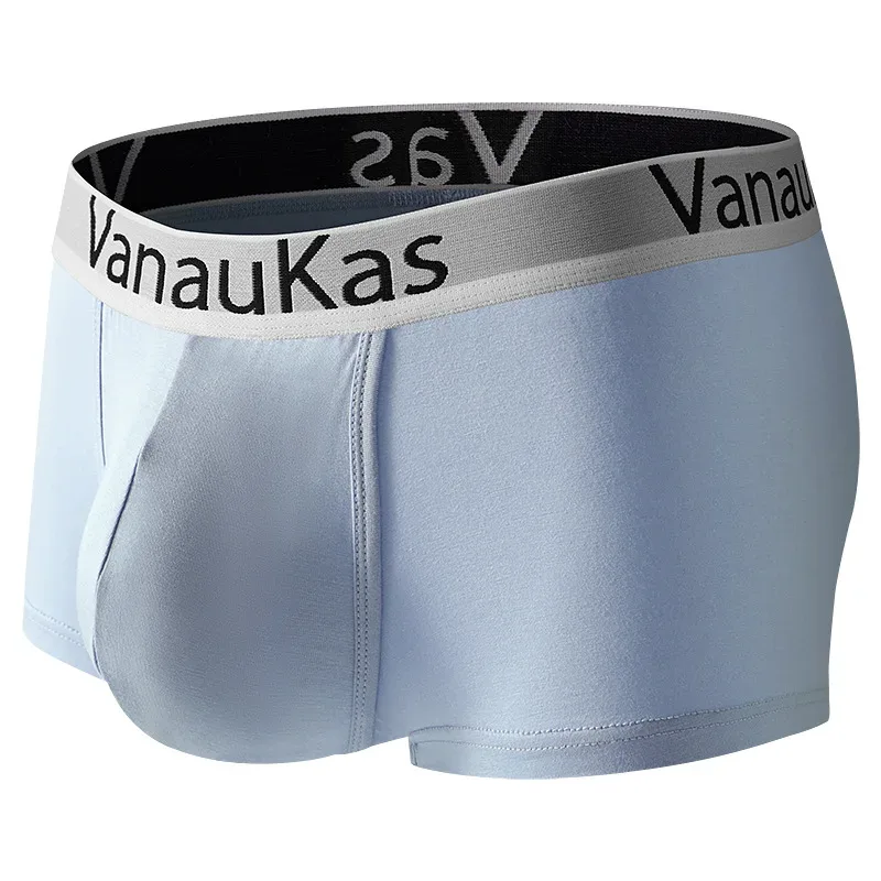 Mens Modal Underwear Boxer Shorts Convenient Pouch Opening for Male