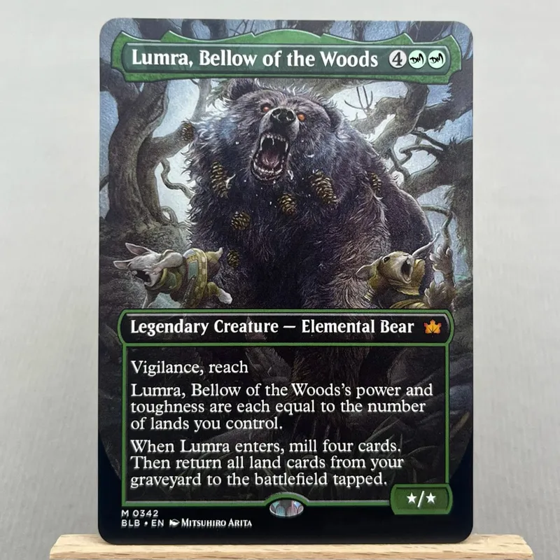 BLB BLC MH3 OTP HOLO7-Ⅰ02 TCG Cards Proxys Three Tree City Ygra Eater of All Maha the Its Feathers Night