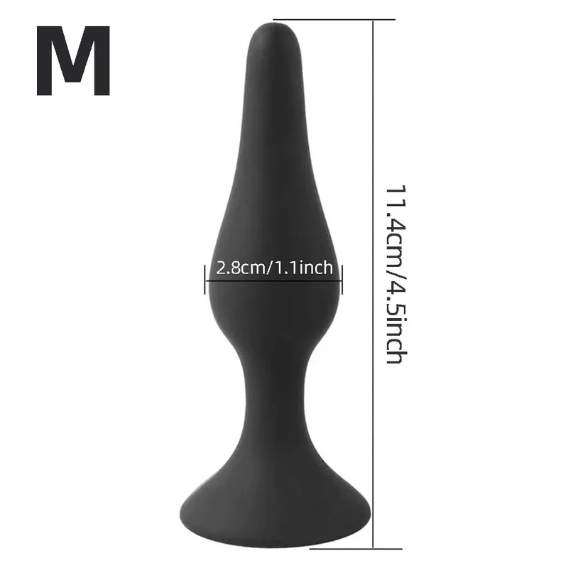 Beginner Silicone Butt Plug Anal Plug for Men Women Prostate Massager for Gay Mini Anal Bullet Masturbator Sex Toy for Men