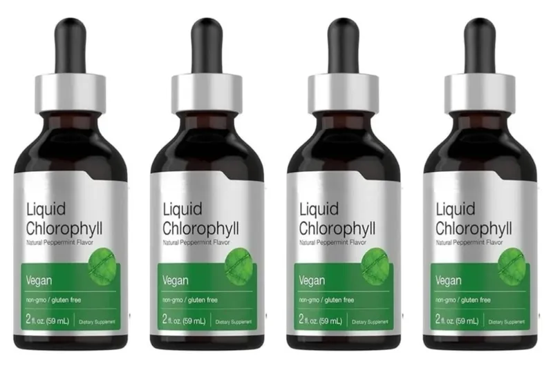 Chlorophyll Liquid Drops Μέντα Γεύση 59ml με Φυτικό Εκχύλισμα Φυσικό Συμπλήρωμα Διατροφής Μείγμα με νερό για κατανάλωση