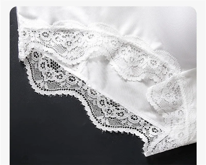 adults 18 plus Satin Sexy men's underwea lace 3D pocket cuecas masculino bow calzoncillos hombre elasticity sexys shopping tøy